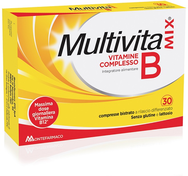 MULTIVITAMINIX MULTIVITAMIX VIT COMPLESSO B 30 COMPRESSE BISTRATO