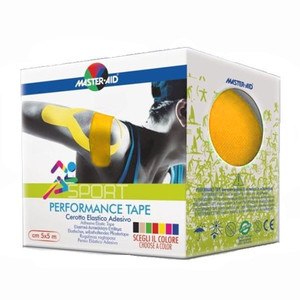 MASTER-AID SPORT PERFORM YELLOW TAPING NEUROMUSCOLARE 5 X 500 CM