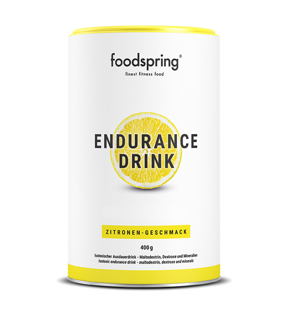 FOODSPRING ENDURANCE DRINK ZITRONEN 400 G