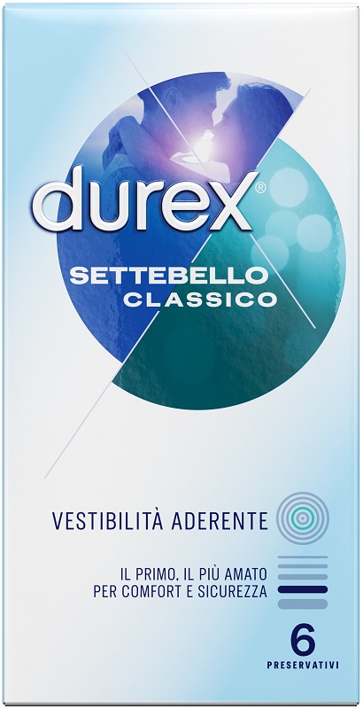 DUREX PROFILATTICO DUREX SETTEBELLO CLASSICO 6 PEZZI
